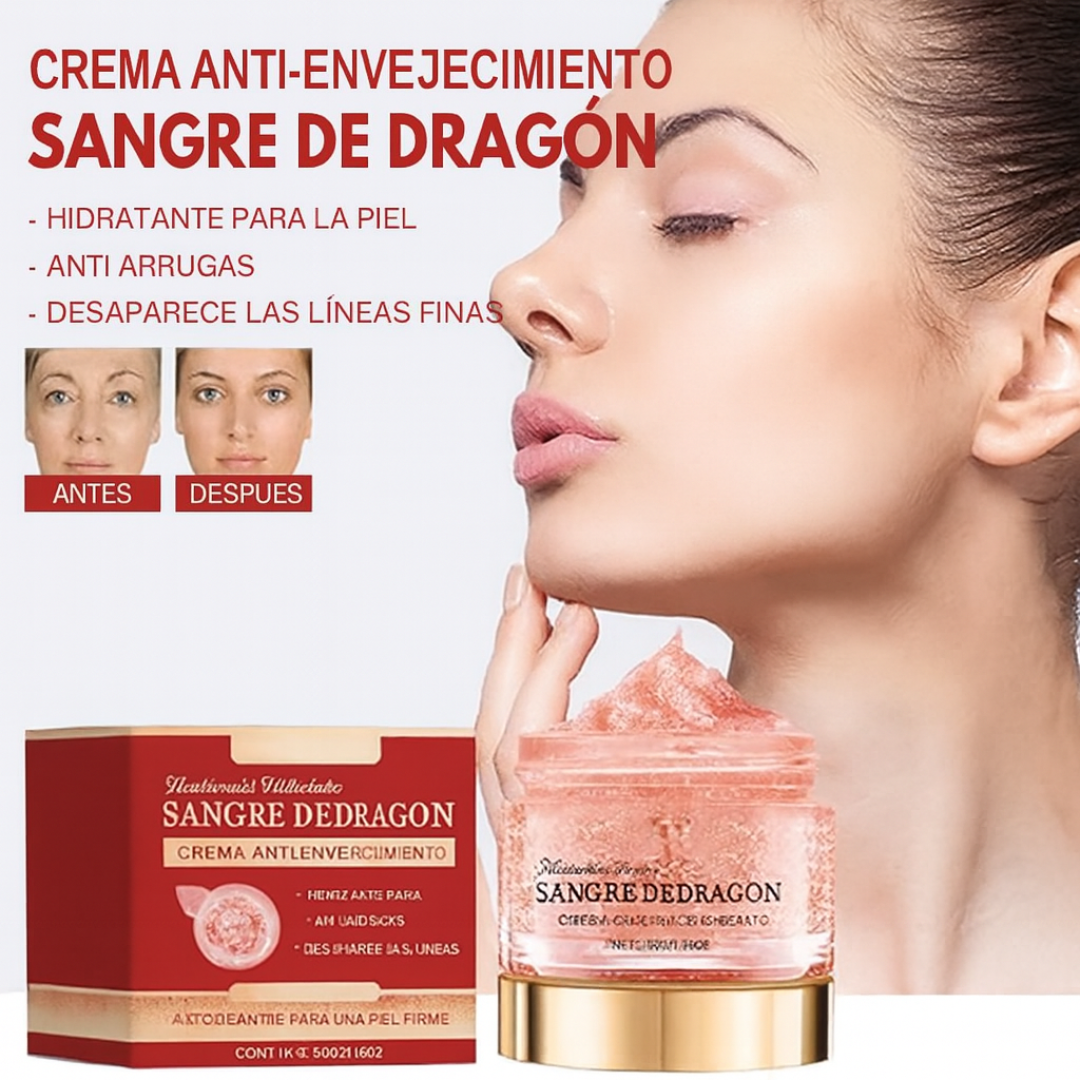 Crema Facial Anti-Edad con extracto de sangre de dragón (1+1 GRATIS)