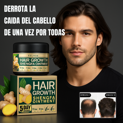 Crema Capilar de Jengibre – Recupera tu cabello, recupera tu confianza.