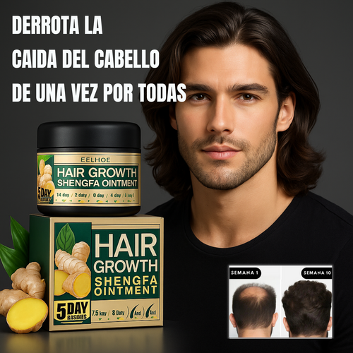 Crema Capilar de Jengibre – Recupera tu cabello, recupera tu confianza.